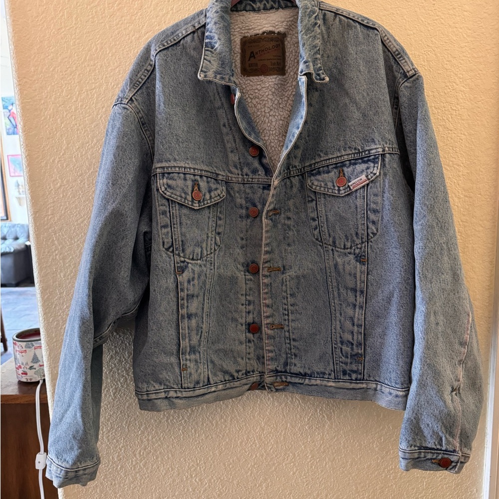 Benneton vintage acid wash Denim Jacket